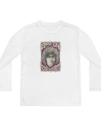 Youth Syd Barrett Swirly Portrait Long Sleeve Competitor Tee