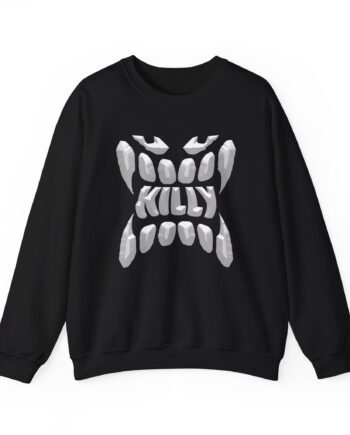 Killy Face Bevel Unisex Heavy Blend™ Crewneck Sweatshirt