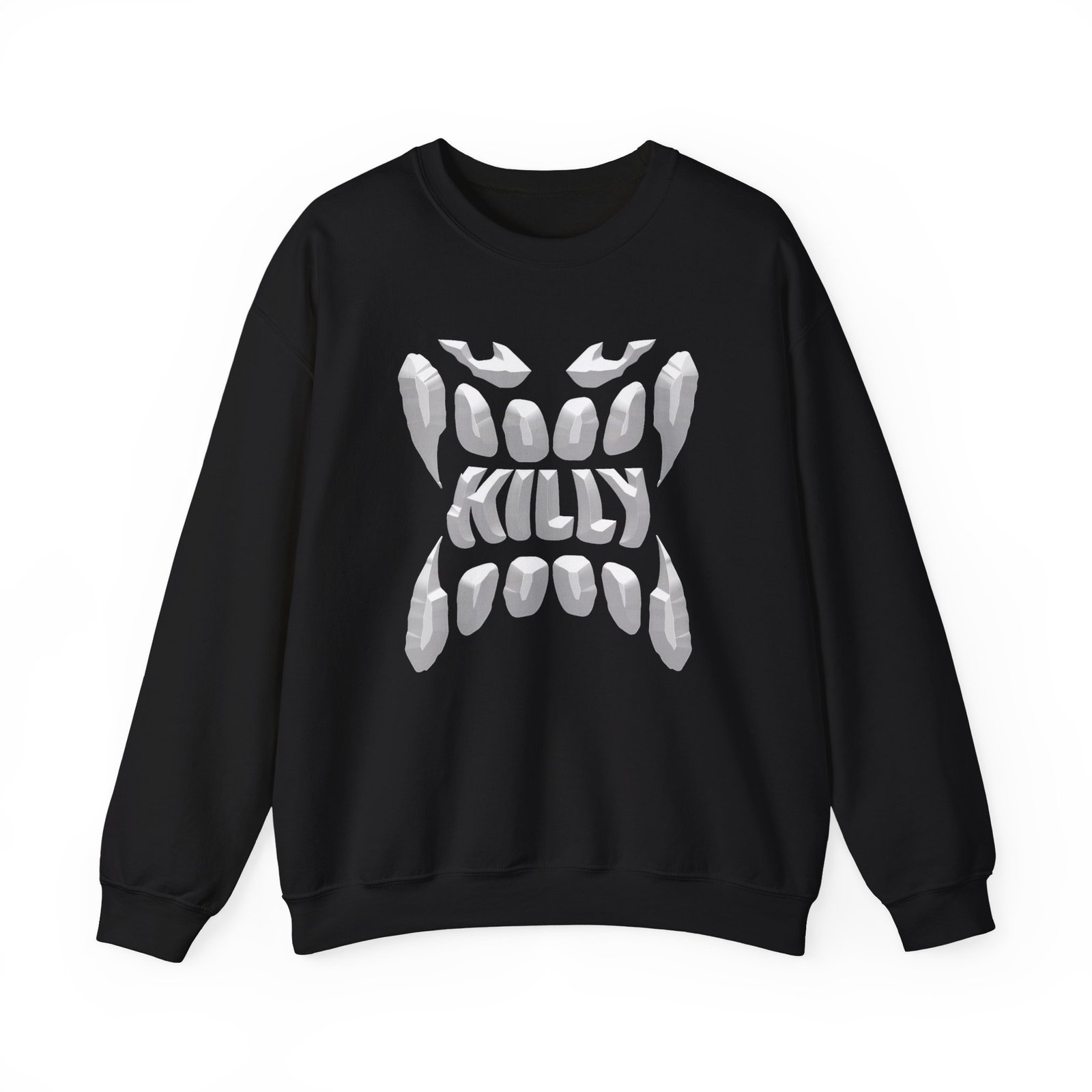 Killy Face Bevel Unisex Heavy Blend™ Crewneck Sweatshirt
