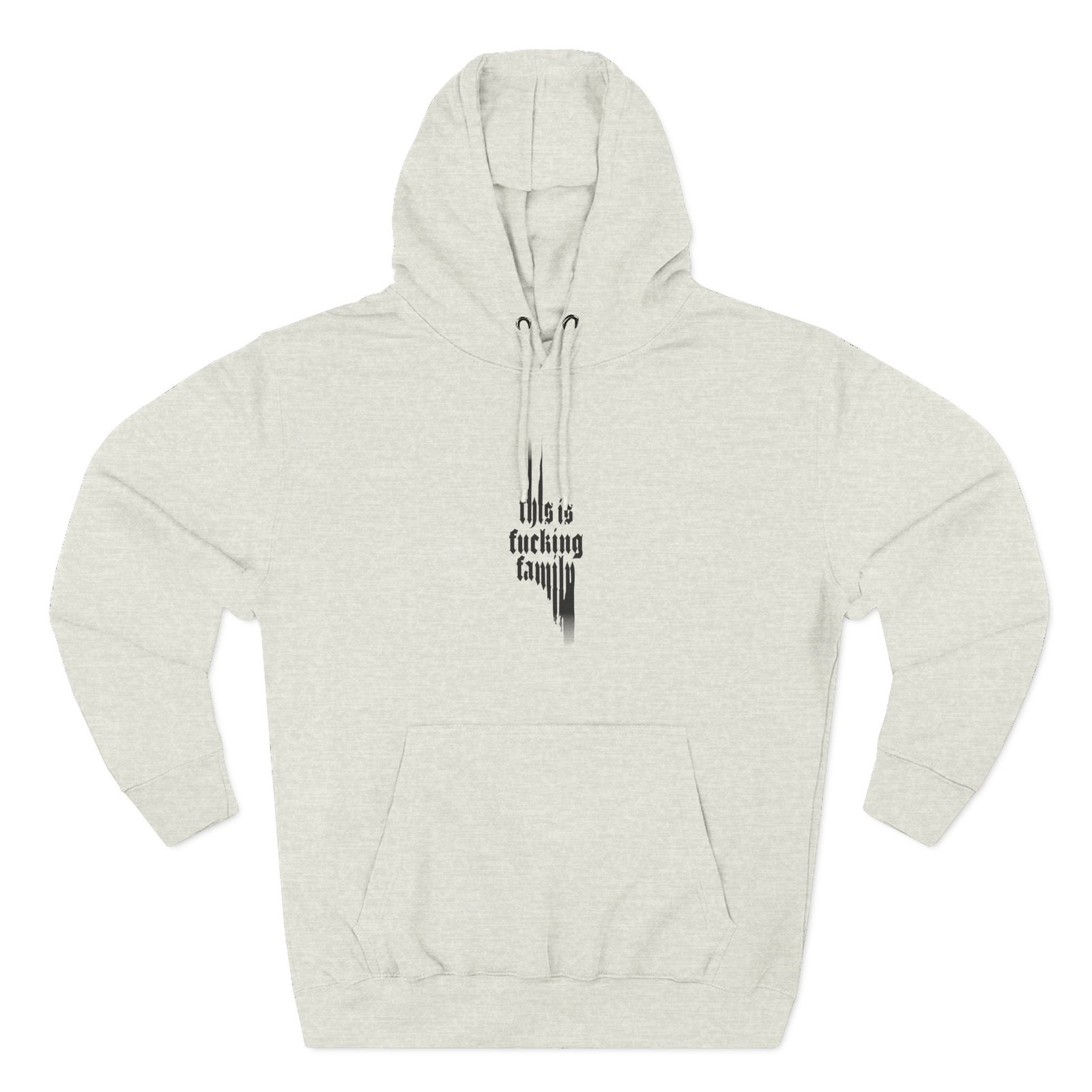 Only the Poets Three-Panel Fleece Hoodie