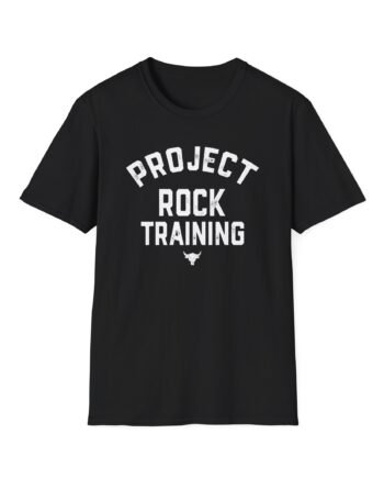 Dwayne Johnson Project Rock Training Unisex Softstyle T-Shirt
