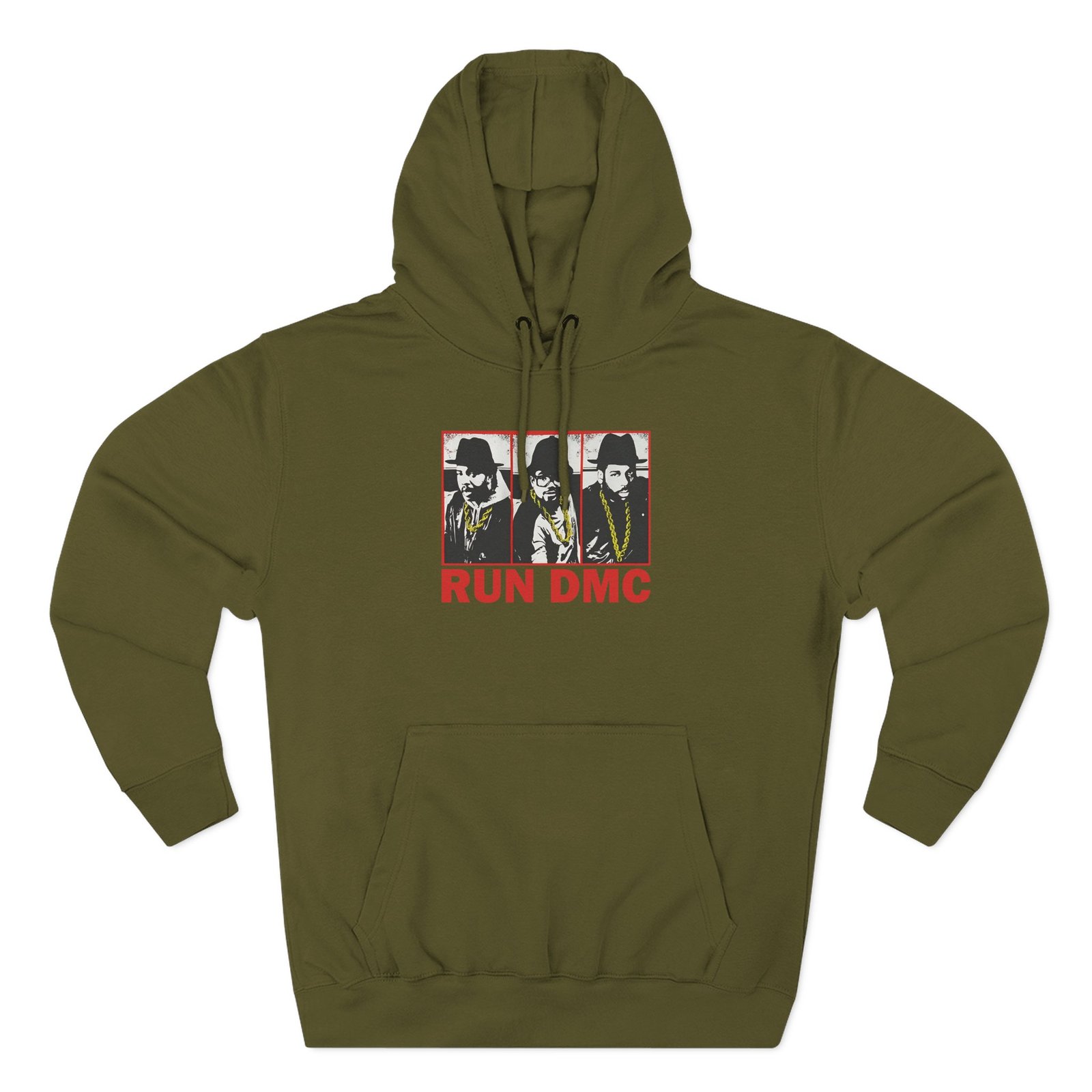 Run Three-Panel Fleece Hoodie