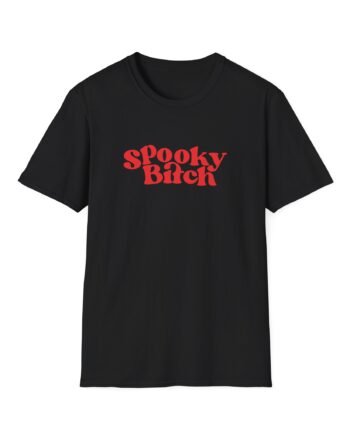 Red Handed Spooky Bitch Unisex Softstyle T-shirt