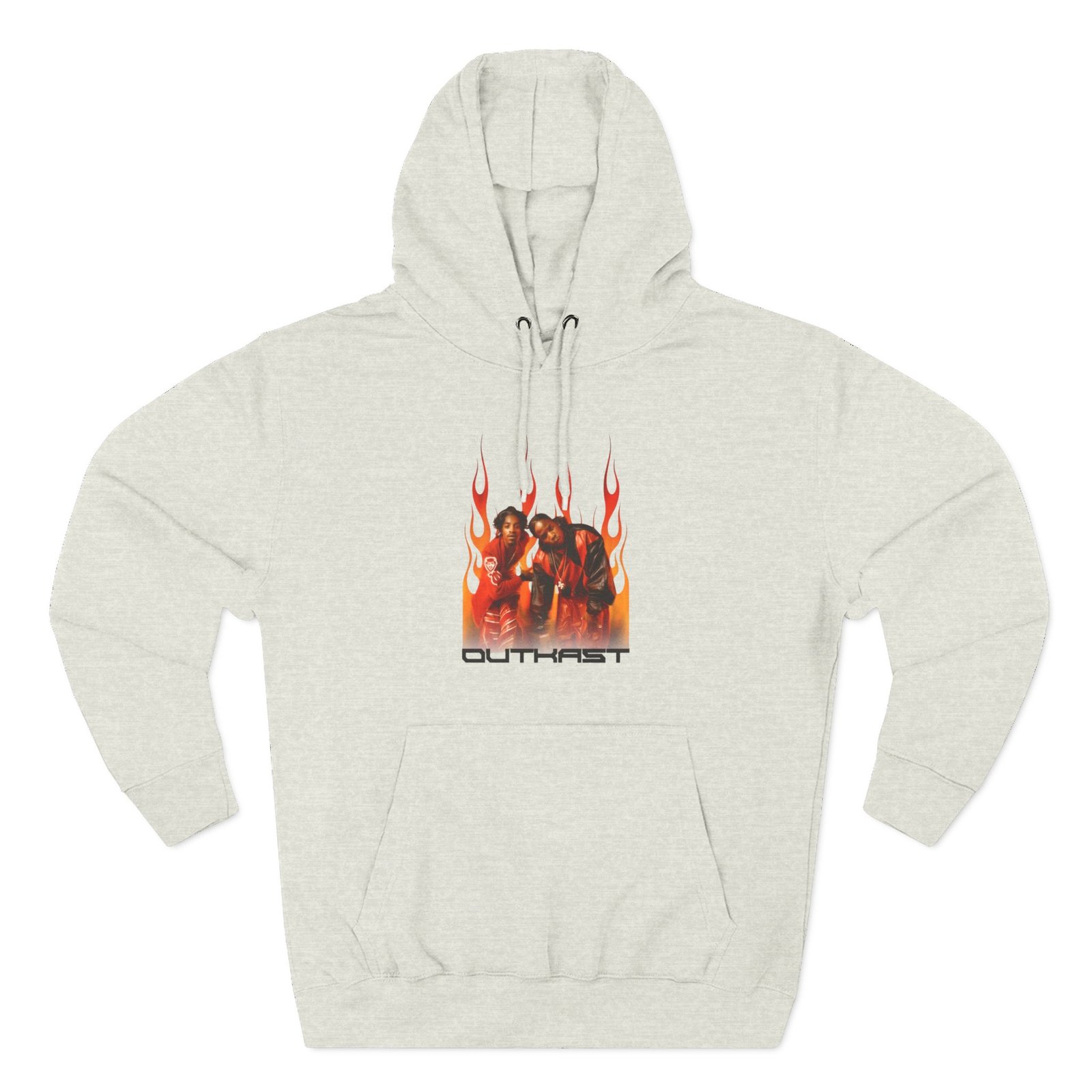 Outkast Outkast Flames Three-Panel Fleece Hoodie