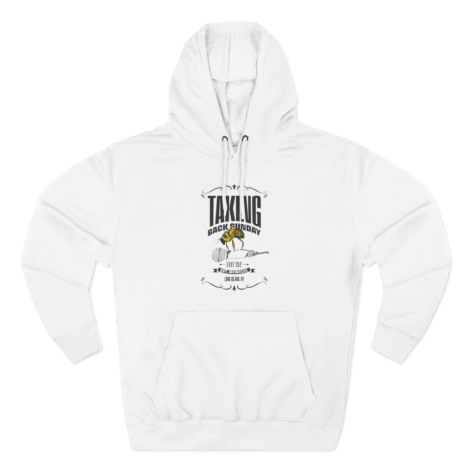 Taking Back Sunday Bee Three-Panel Fleece Hoodie