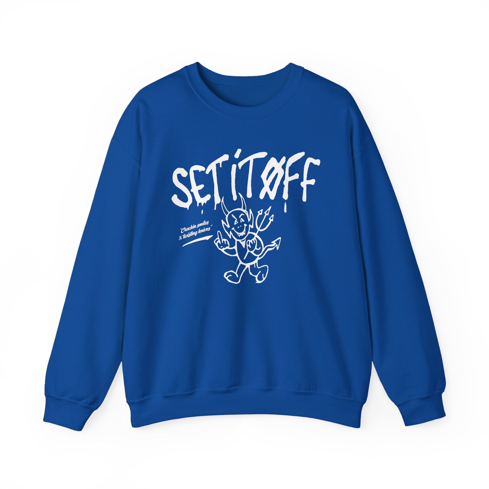 Set It Off Devil Unisex Heavy Blend™ Crewneck Sweatshirt
