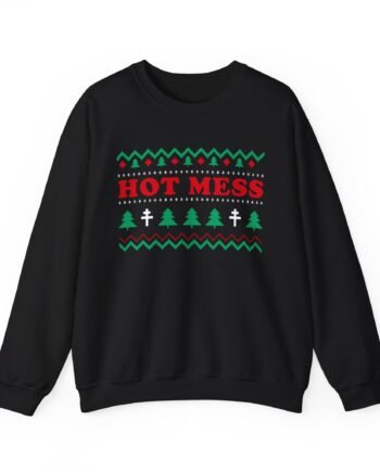 Hot Mess Unisex Heavy Blend™ Crewneck Sweatshirt