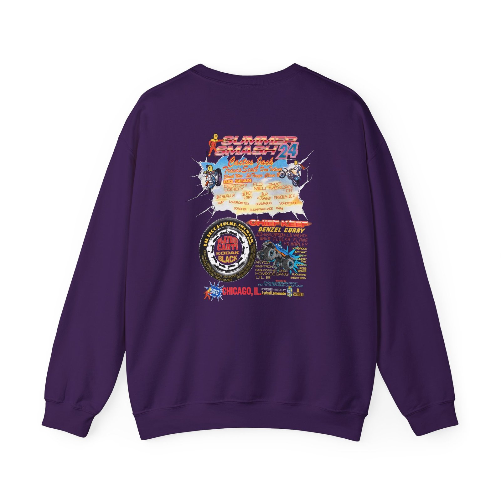 Summer Smash Racer Line Up Unisex Heavy Blend™ Crewneck Sweatshirt