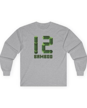 Iskall 12 Bamboo Unisex Ultra Cotton Long Sleeve Tee
