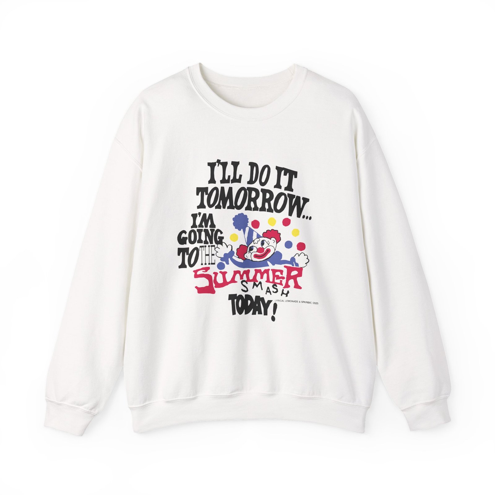 Summer Smash Do It Tomorrow Unisex Heavy Blend™ Crewneck Sweatshirt