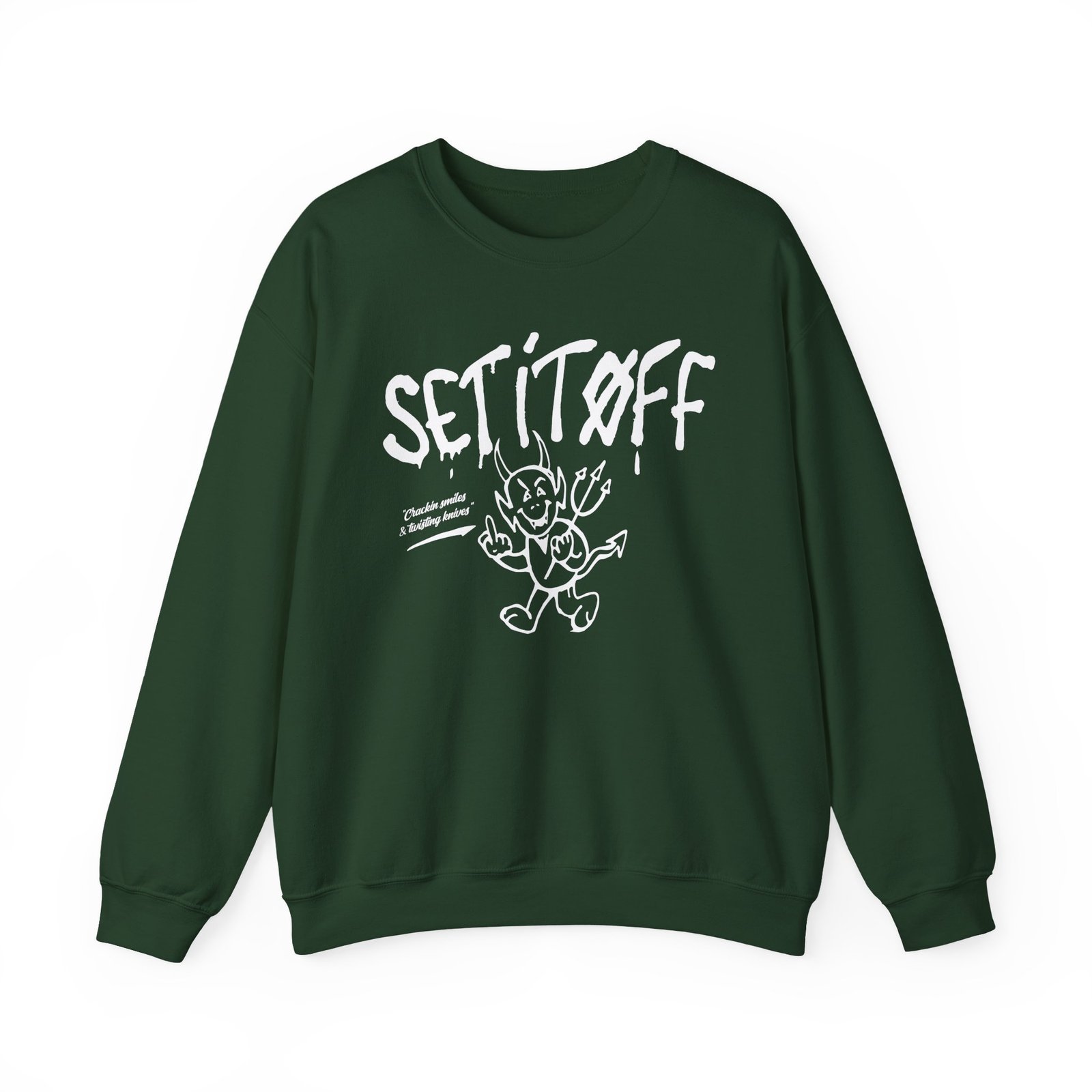 Set It Off Devil Unisex Heavy Blend™ Crewneck Sweatshirt
