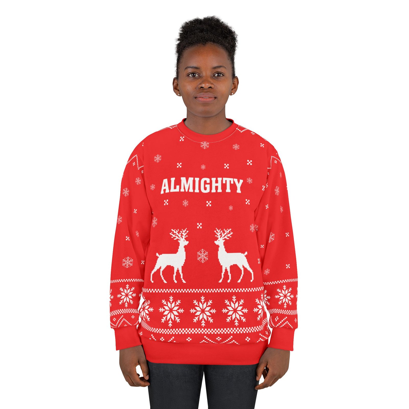 Almighty Unisex Sweatshirt (AOP)