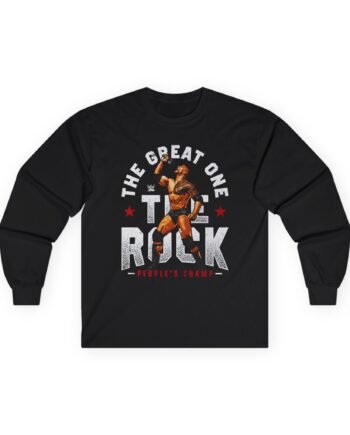 Dwayne Johnson The Great One Unisex Ultra Cotton Long Sleeve Tee