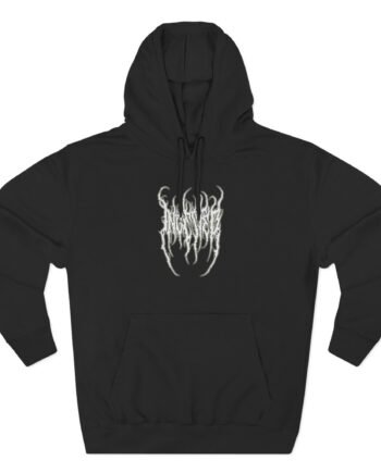 Ingested Logo Three-Panel Fleece Hoodie