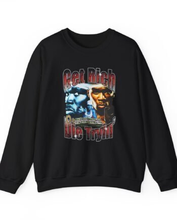 50 Cent Get Rich or Die Tryin Unisex Heavy Blend™ Crewneck Sweatshirt