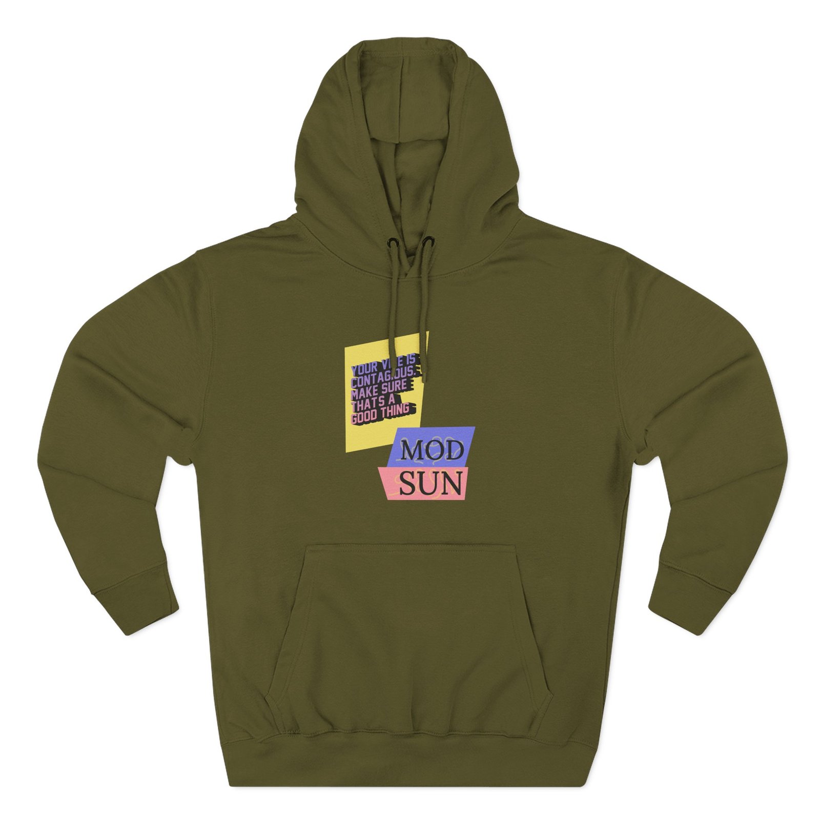 Mod Sun Three-Panel Fleece Hoodie
