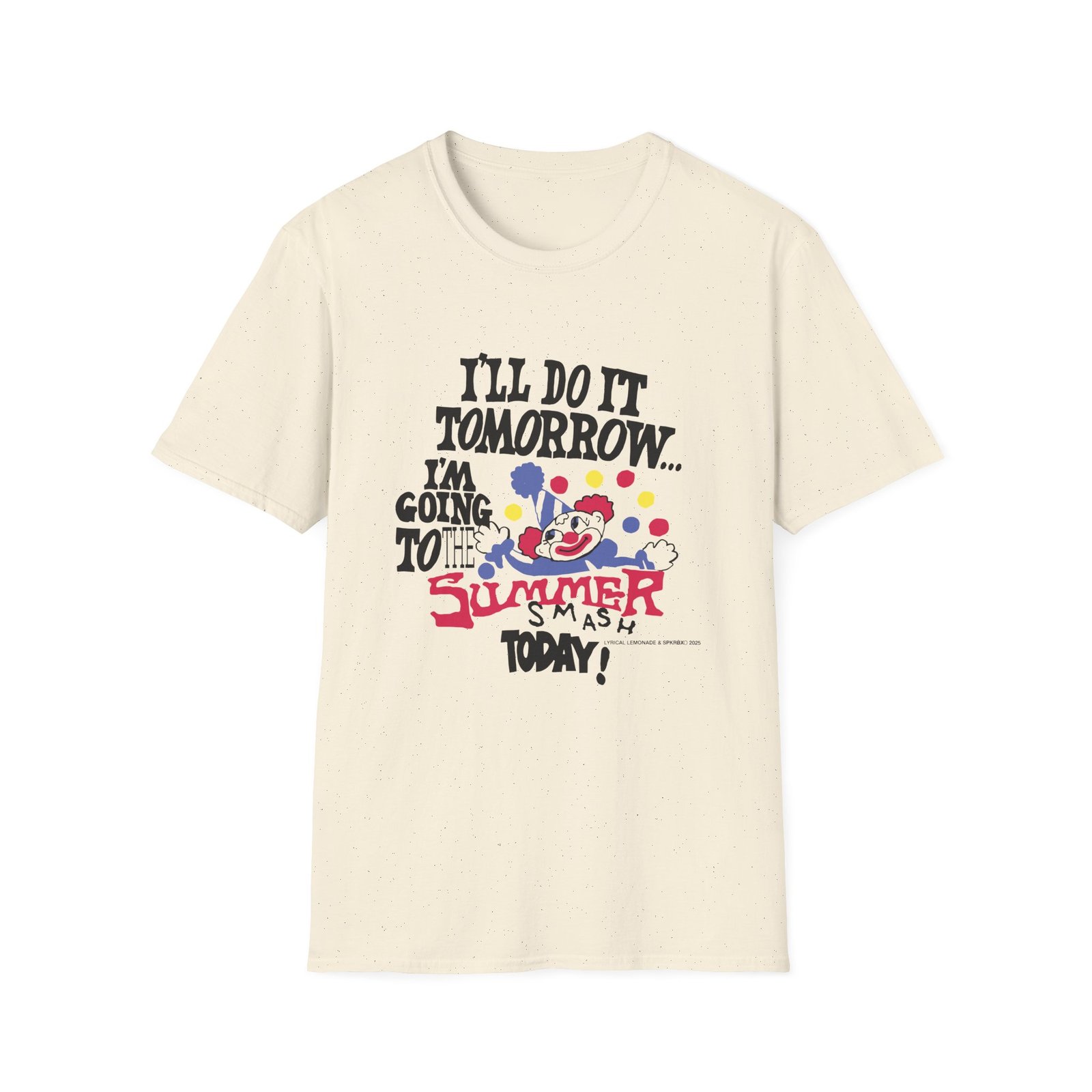 Summer Smash Do It Tomorrow Unisex Softstyle T-Shirt