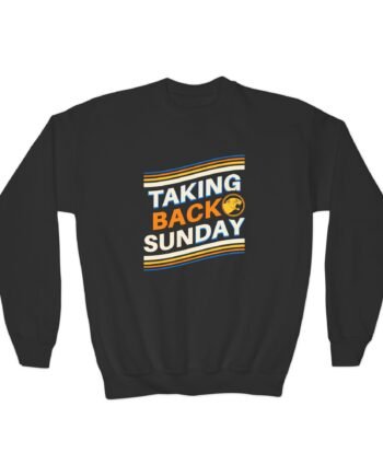 Youth Taking Back Sunday Curve Crewneck Sweatshirt