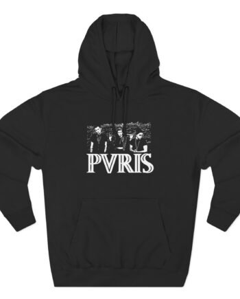 Pvris Three-Panel Fleece Hoodie