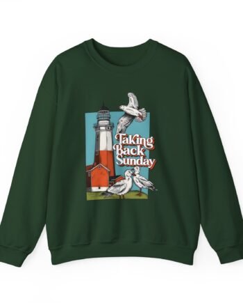 Taking Back Sunday Lighthouse Unisex Heavy Blend™ Crewneck Sweatshirt