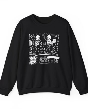 The Prodigy x Skeleton Cardboard Unisex Heavy Blend™ Crewneck Sweatshirt