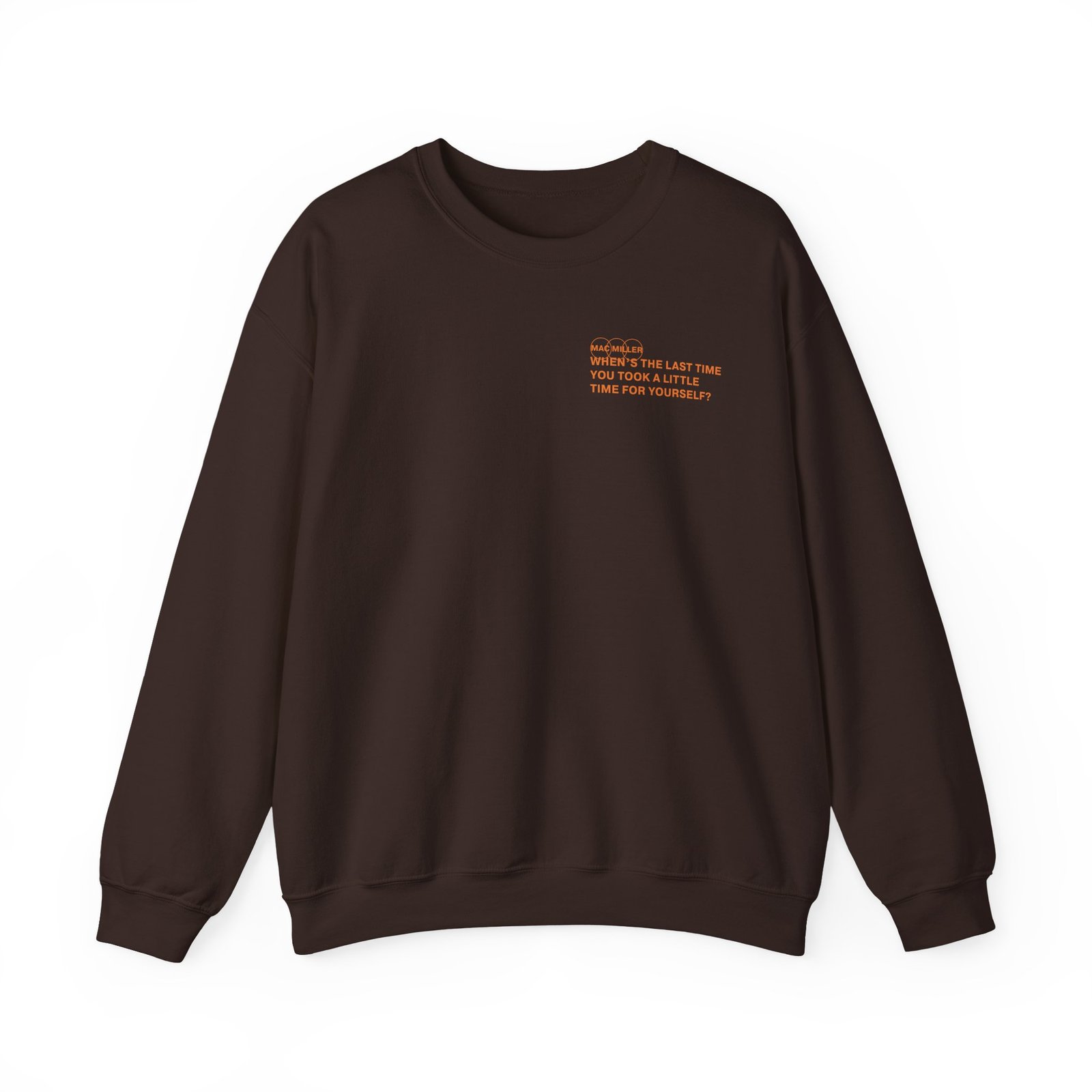 Mac Miller Take a Little Time Unisex Heavy Blend™ Crewneck Sweatshirt