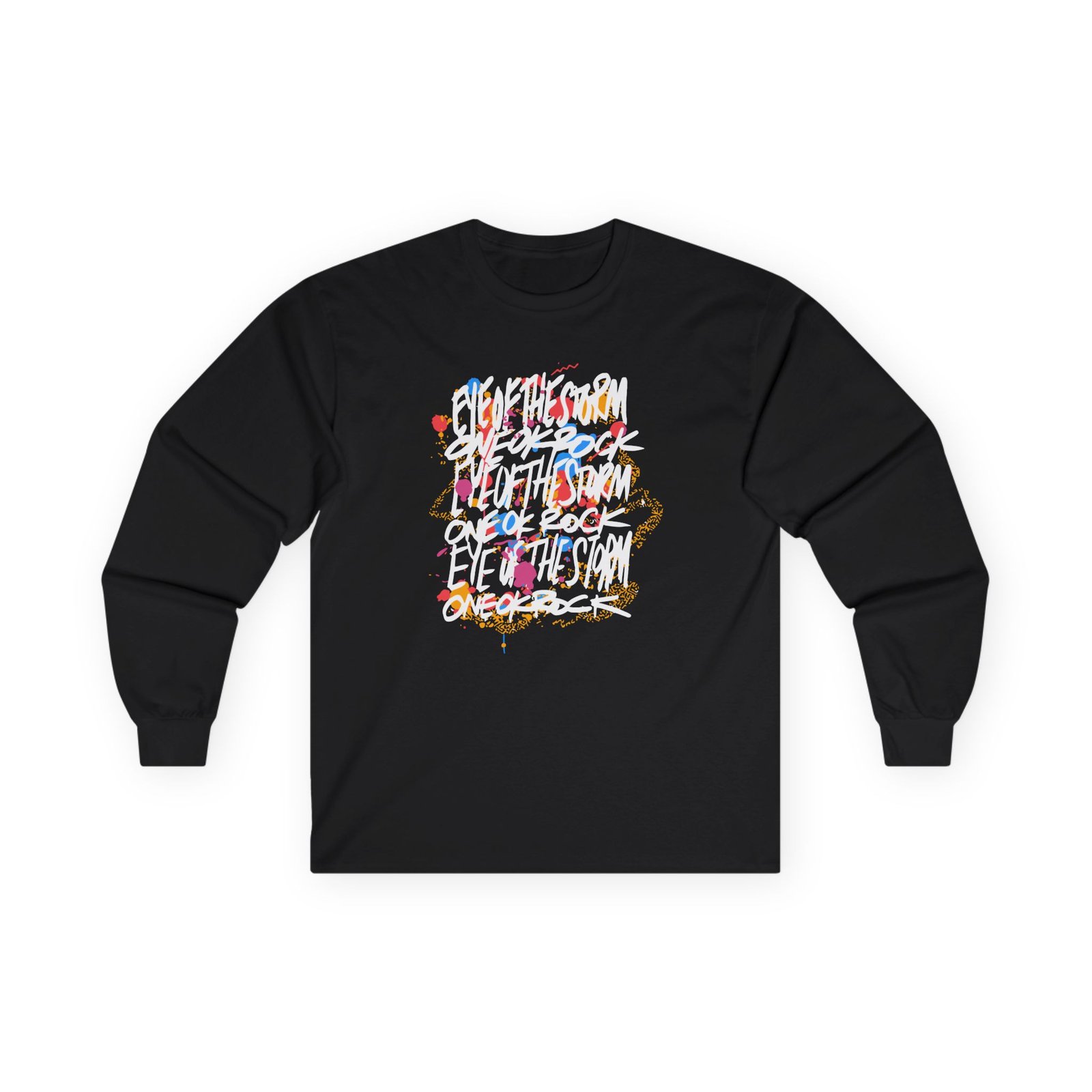 One Ok Rock Painted Storm Unisex Ultra Cotton Long Sleeve Tee