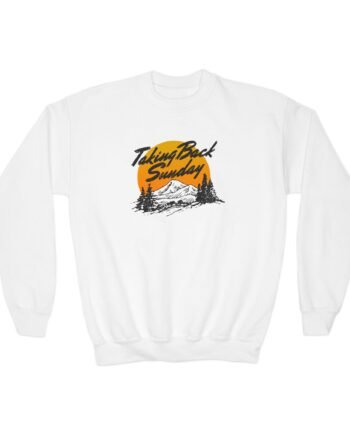 Youth Taking Back Sunday Sunset Crewneck Sweatshirt