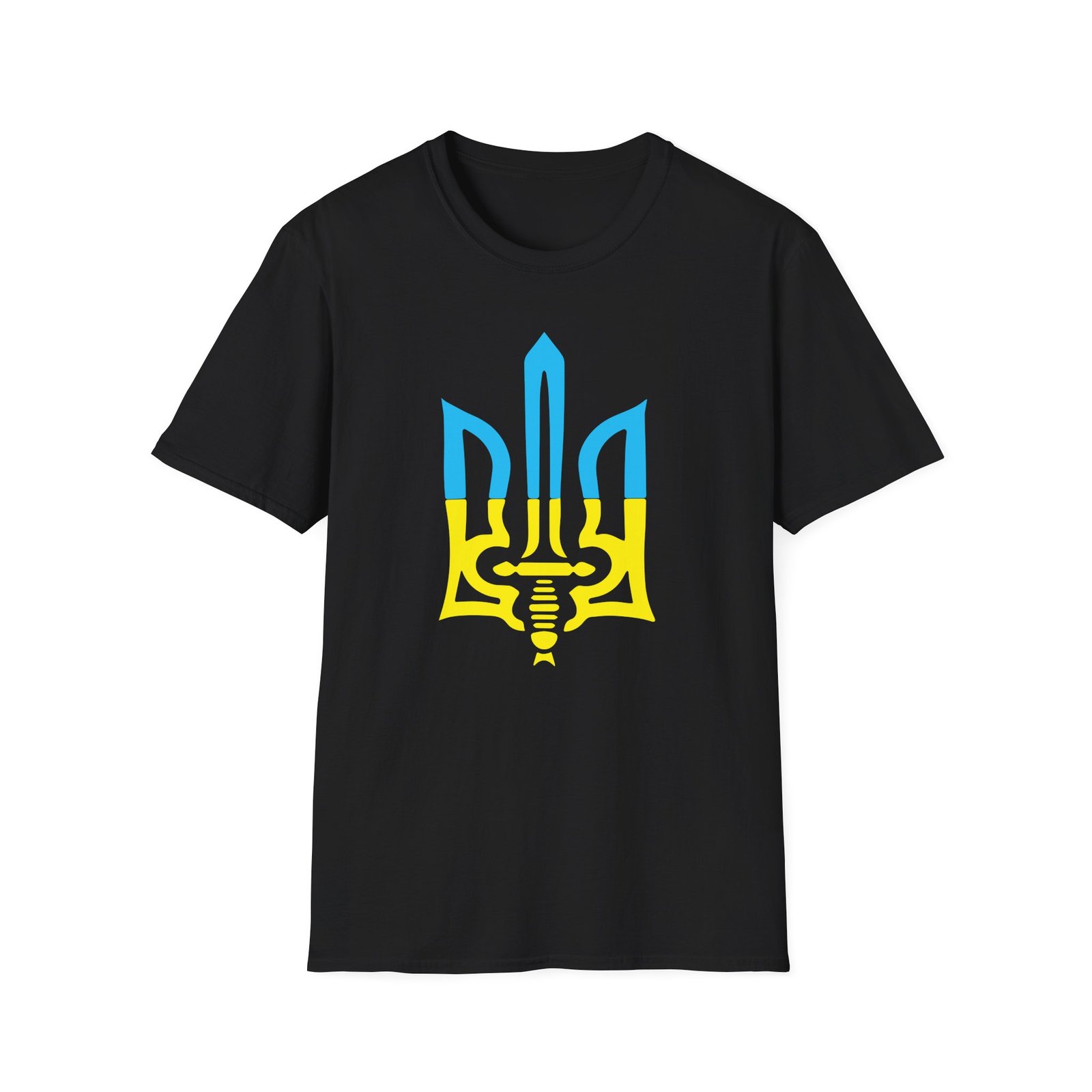 Ukraine sword Unisex Softstyle T-shirt