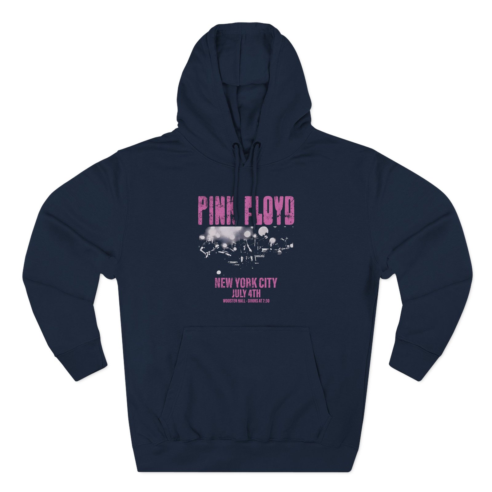 Pink Floyd July 4th NYC Three-Panel Fleece Hoodie