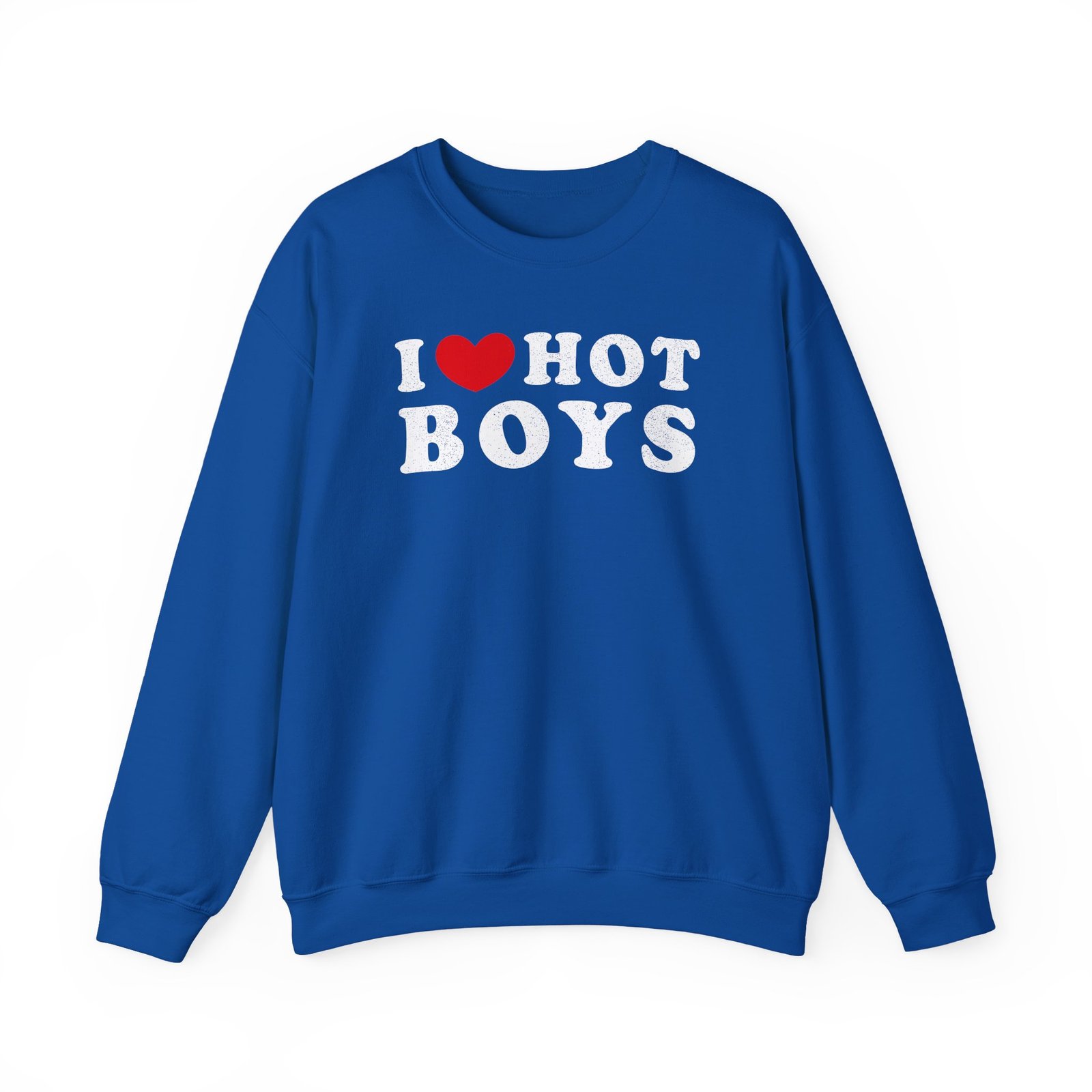 Hot Boys I Love Unisex Heavy Blend™ Crewneck Sweatshirt