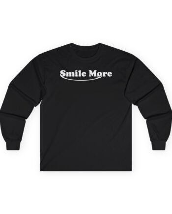Roman Atwood Smile More Unisex Ultra Cotton Long Sleeve Tee