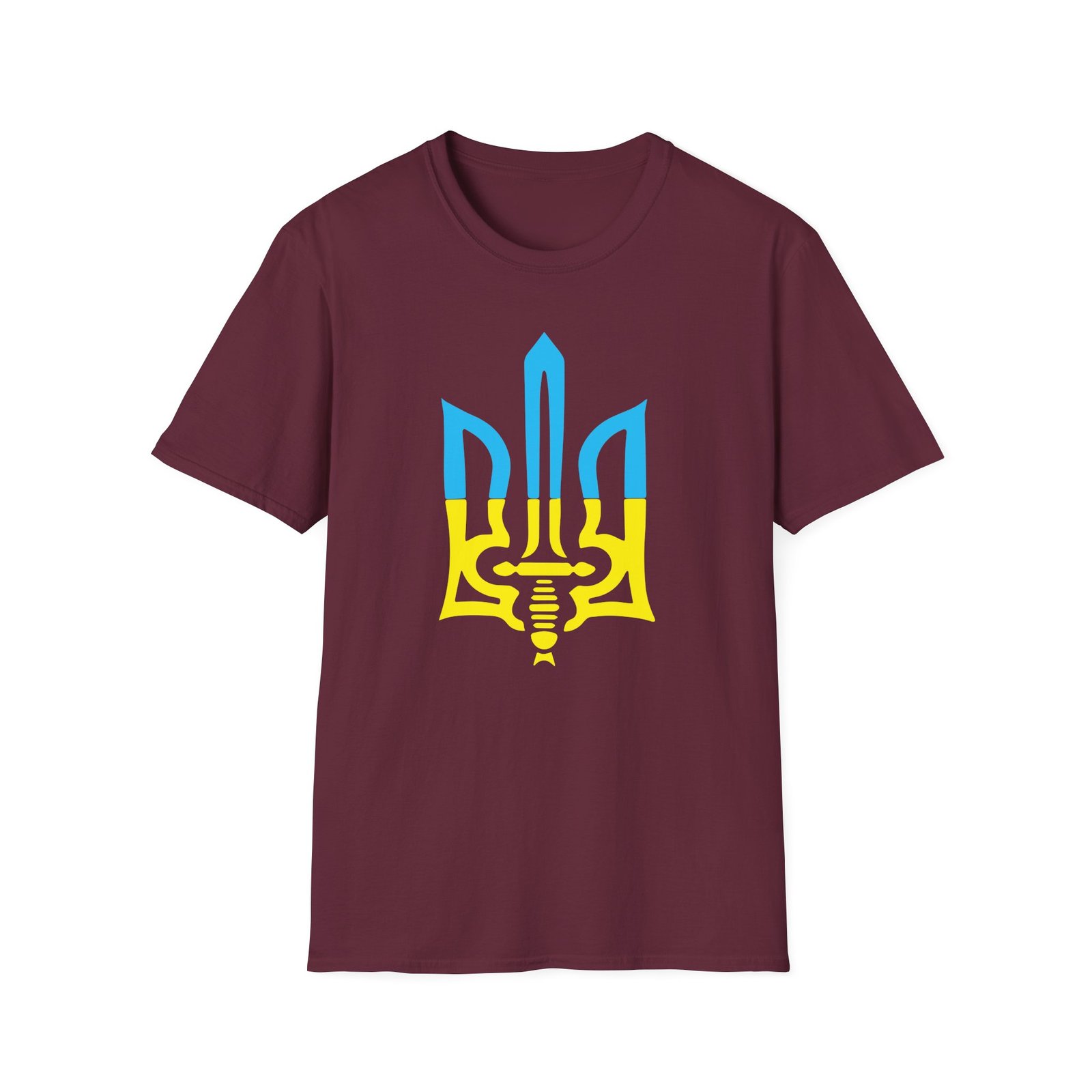 Ukraine sword Unisex Softstyle T-shirt