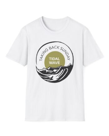 Taking Back Sunday Tidal Wave Raglan Unisex Softstyle T-Shirt