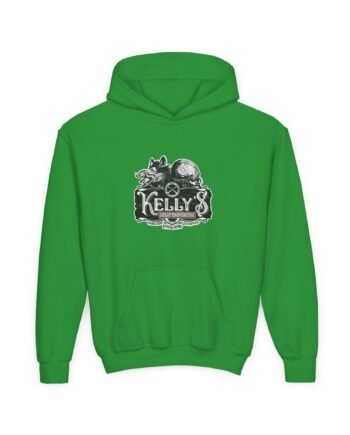 Youth Carcass Kelly's Meat Emporium Heavy Blend Hooded Sweatshirt