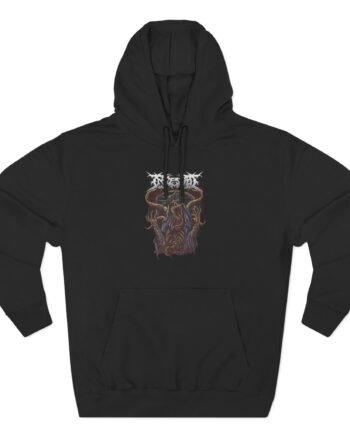 Ingested Undead Three-Panel Fleece Hoodie