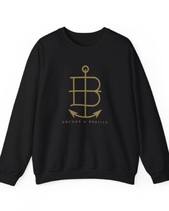 Anchor and Braille Unisex Heavy Blend™ Crewneck Sweatshirt