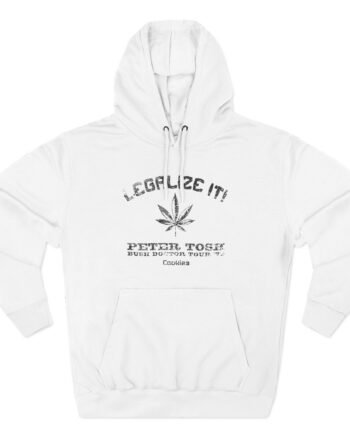 Peter Tosh Legalize It Three-Panel Fleece Hoodie
