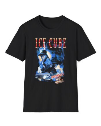 Ice Cube AMW Smoky Collage Unisex Softstyle T-Shirt