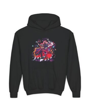 Youth Hazbin Hotel the Vees Pride Heavy Blend Hooded Sweatshirt