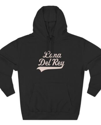 Lanadelrey Three-Panel Fleece Hoodie