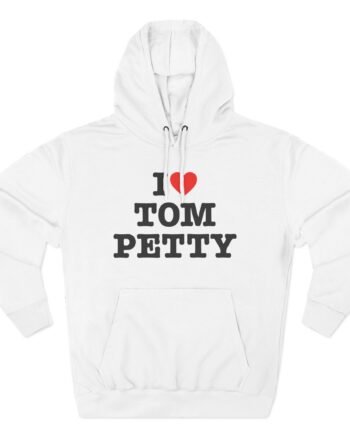 Tom Petty Love Three-Panel Fleece Hoodie