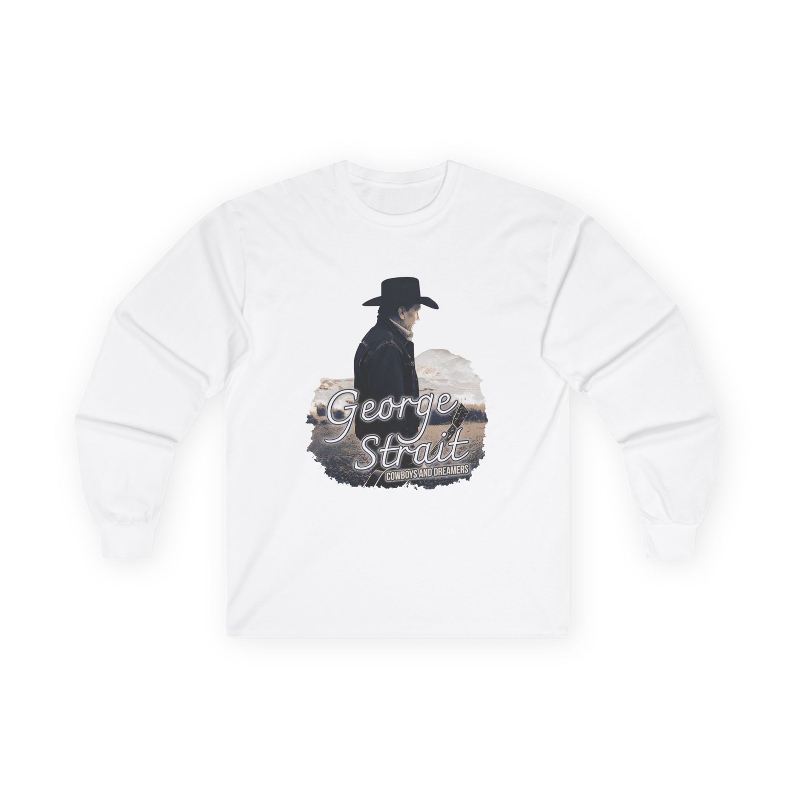 George Strait Cowboys and Dreamers Unisex Ultra Cotton Long Sleeve Tee