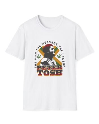 Peter Tosh Mustard Unisex Softstyle T-Shirt
