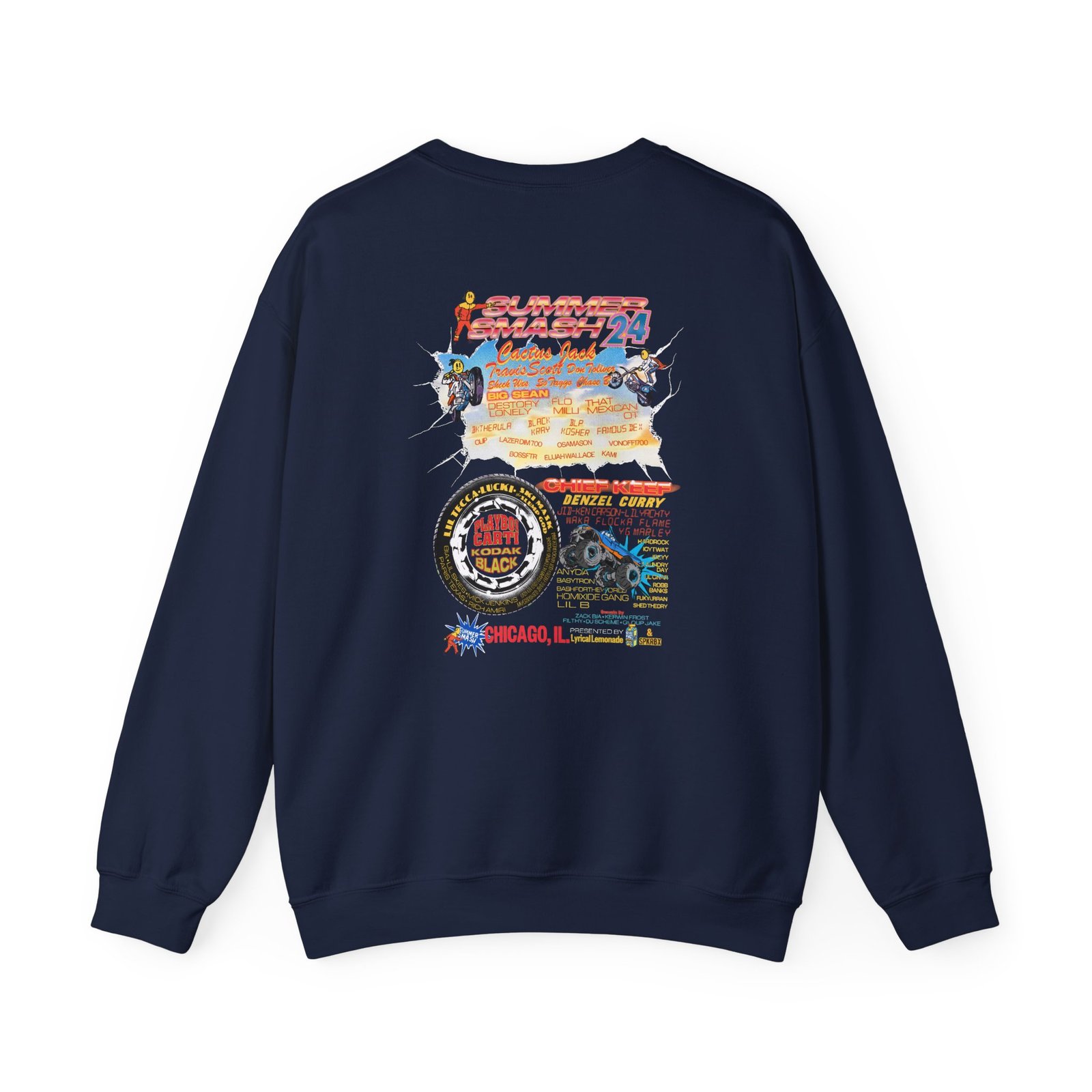 Summer Smash Racer Line Up Unisex Heavy Blend™ Crewneck Sweatshirt
