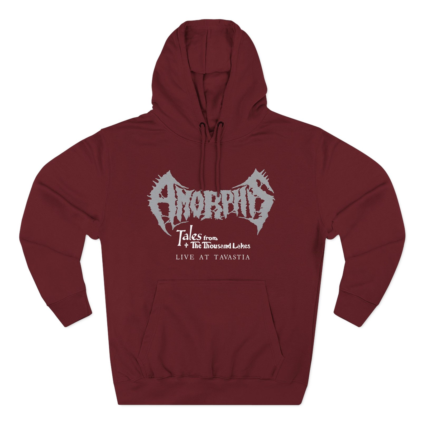 Amorphis logo Three-Panel Fleece Hoodie
