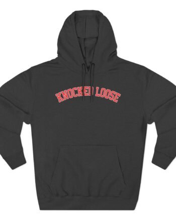 Knocked Loose Three-Panel Fleece Hoodie