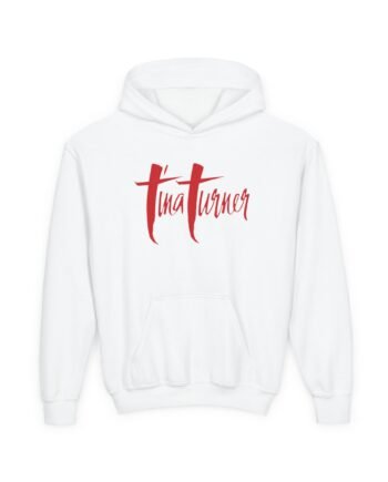 Youth Tina Turner Logo Heavy Blend Hooded Sweatshirt