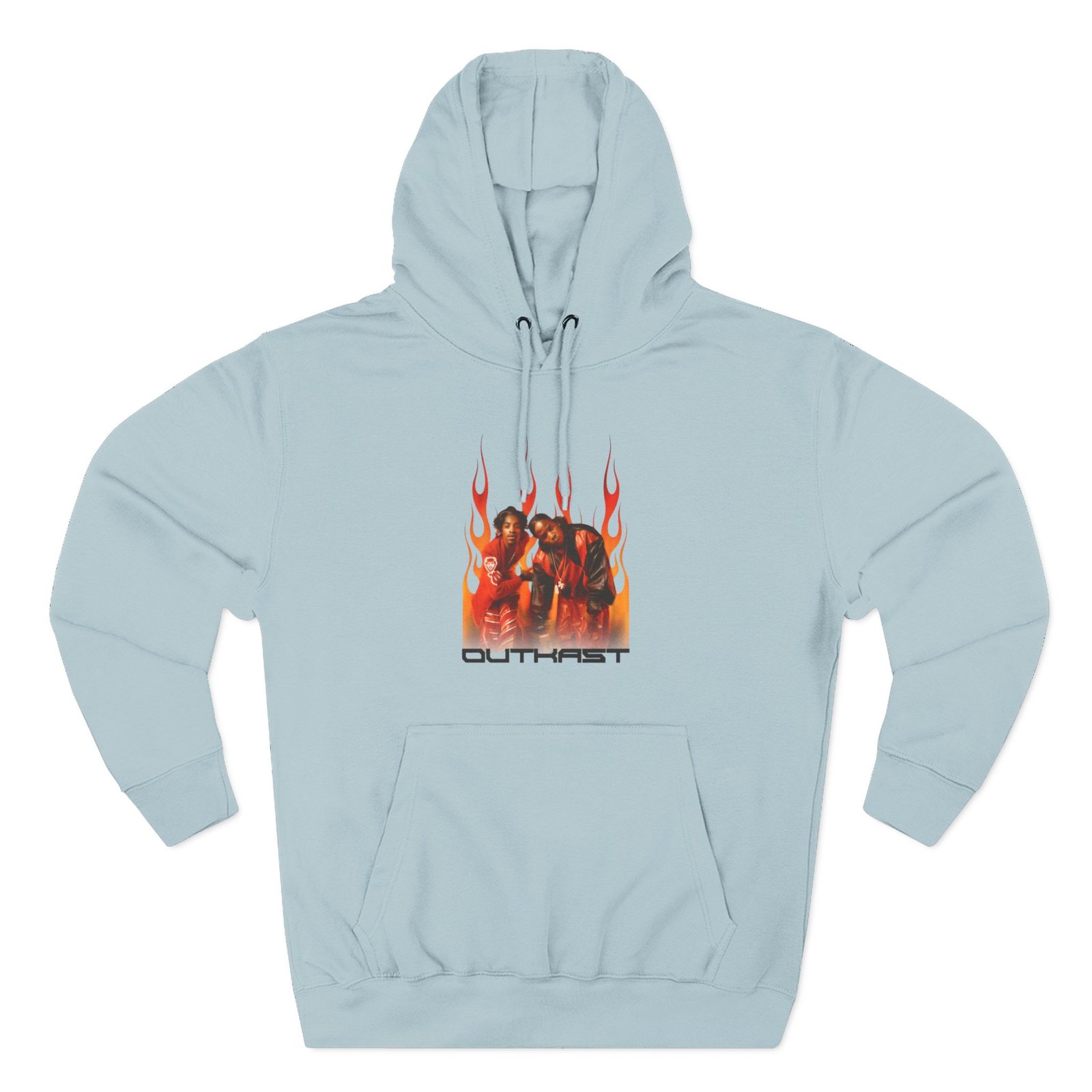Outkast Outkast Flames Three-Panel Fleece Hoodie