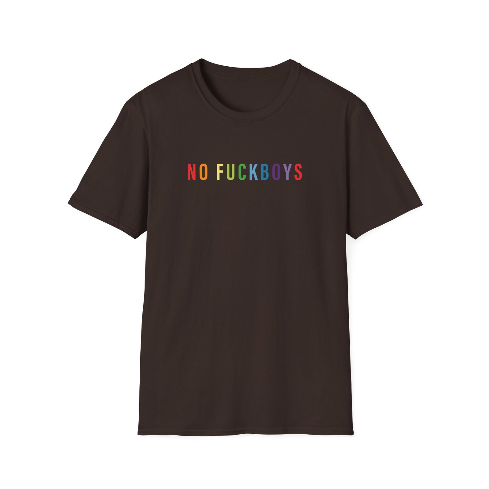 Red Handed No Fuckboys Unisex Softstyle T-shirt